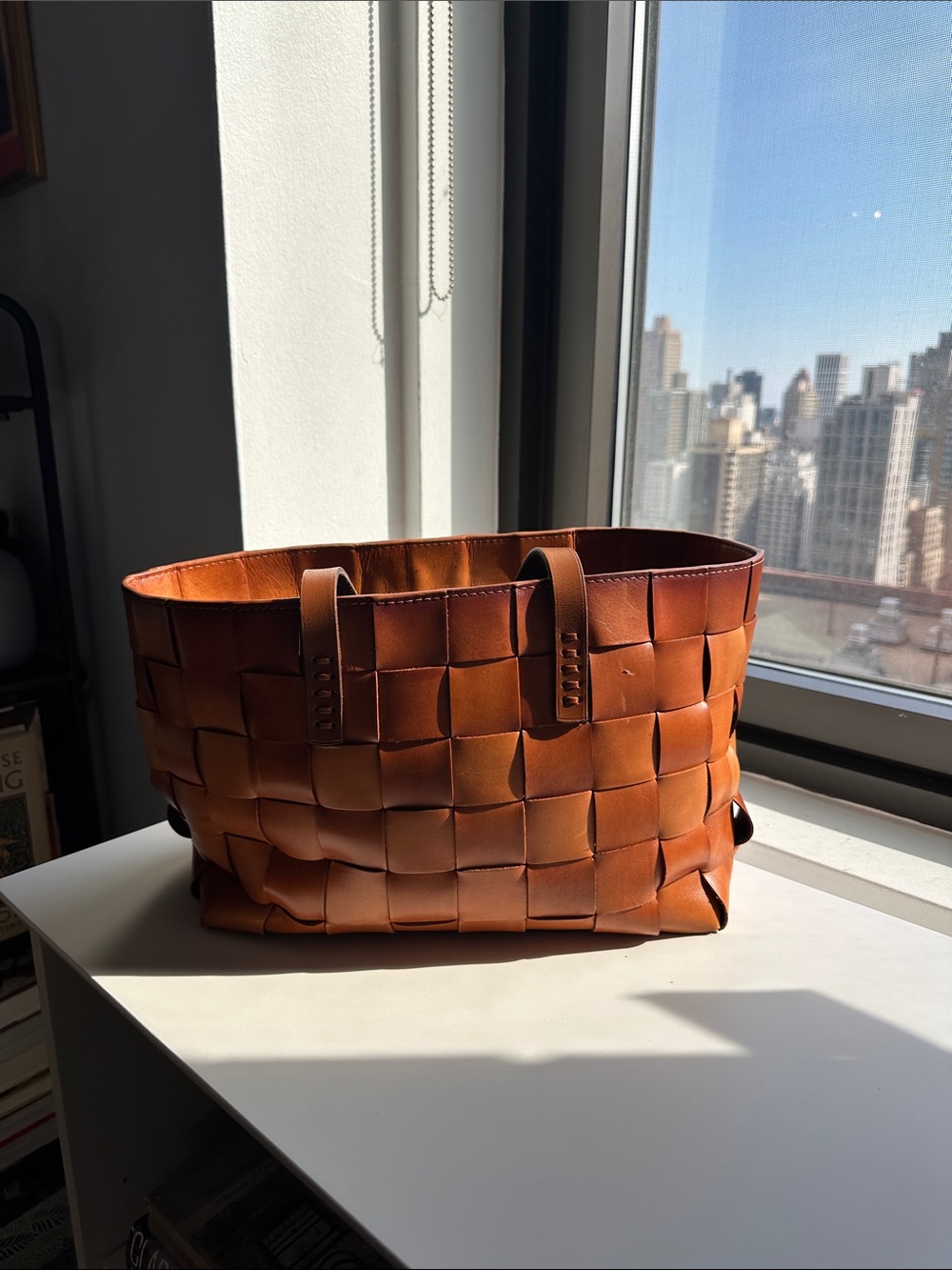 Dragon Diffusion Brown Leather Japan Tote - Picture 4 of 8